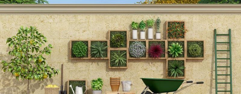 Monta tu propio jardín vertical en casa