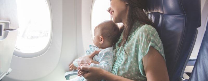 volar con niños y bebés